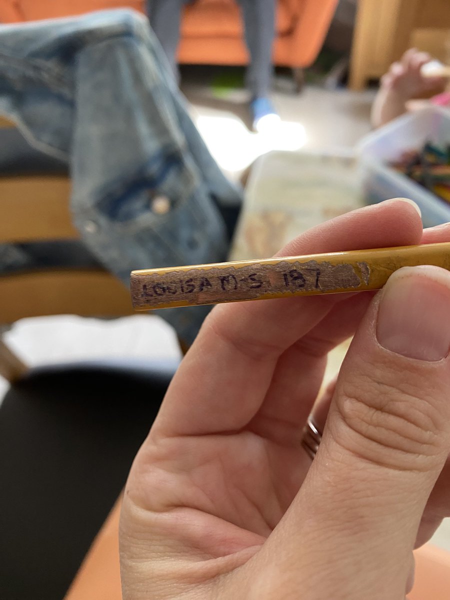 ermorris14's tweet photo. @louisa_ams look what I found in my pencil box after all these years 😂😂😂 https://t.co/sOjdhi9jBZ