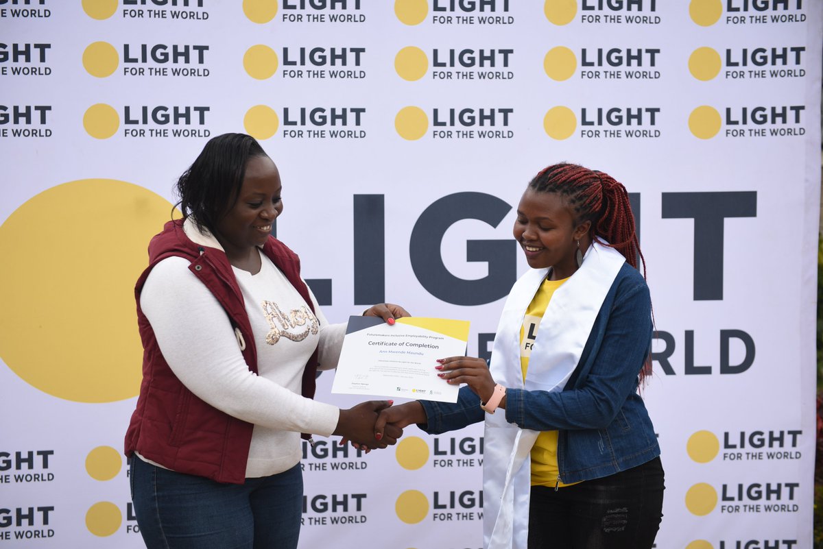 #Congratulations🎉to all the #EmployABLE graduands from Machakos Technical Institute for the Blind.

@InBusinessKenya celebrates you for successfully completing employability skills trainings delivered by @lftwworldwide <a href="/RizikiSource/">Riziki Source™</a> &amp; <a href="/OurMShule/">M-Shule</a>  through #EmployABLE program