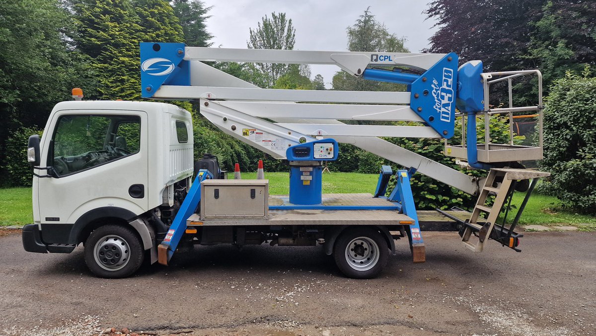 MEWP_Sales's tweet photo. For Sale: 2015/65 Nissan Cabstar 3500KG 20M CPL/Socage DA320 access platform / cherry picker with rotating 250KG basket, Feb 2024 MOT, New LOLER, Free Delivery, £27995+VAT call Nick on 07904 413684 https://t.co/oBJKHCDHxw