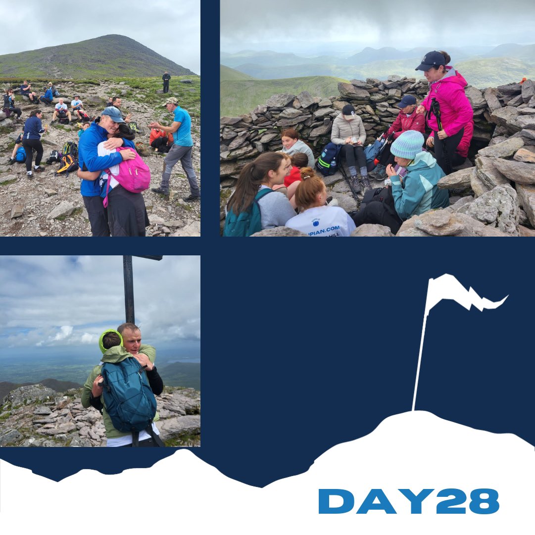 eurupian's tweet photo. Day 28: Carrauntoohill summit conquered! Thanks for your support in raising Parkinson's awareness.
Stay tuned for updates!
#ParkinsonsAwareness #SummitReached #kerryclimbing #CroninsYard #Carrauntoohill https://t.co/bLAVpH9trF