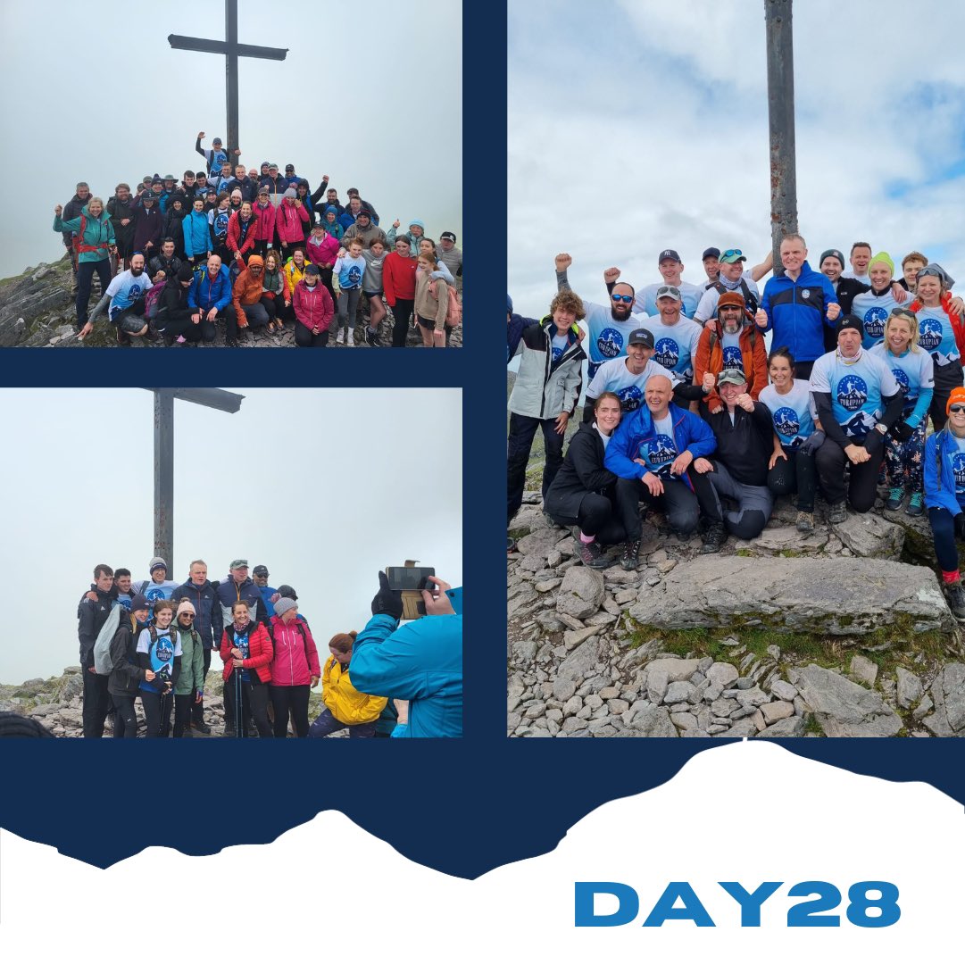 eurupian's tweet photo. Day 28: Carrauntoohill summit conquered! Thanks for your support in raising Parkinson's awareness.
Stay tuned for updates!
#ParkinsonsAwareness #SummitReached #kerryclimbing #CroninsYard #Carrauntoohill https://t.co/bLAVpH9trF