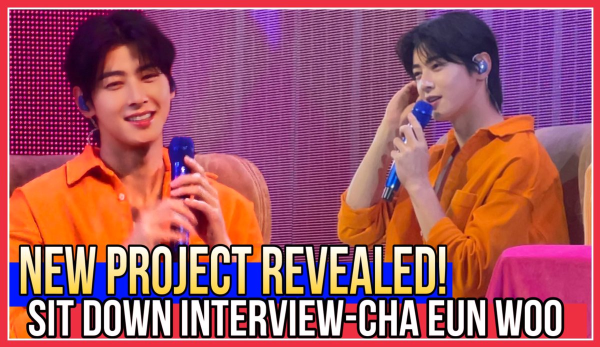 Part2: Cha Eun Woo revealed his New Drama Project || know more abt on his Sit Down Interview
Link ✅ youtu.be/cqlkRvaKUZ4

#DunkinPHBundlesofCHArm #ChaEunWooDunkinPH
#CHAEUNWOO #차은우 <a href="/offclASTRO/">ASTRO 아스트로</a>