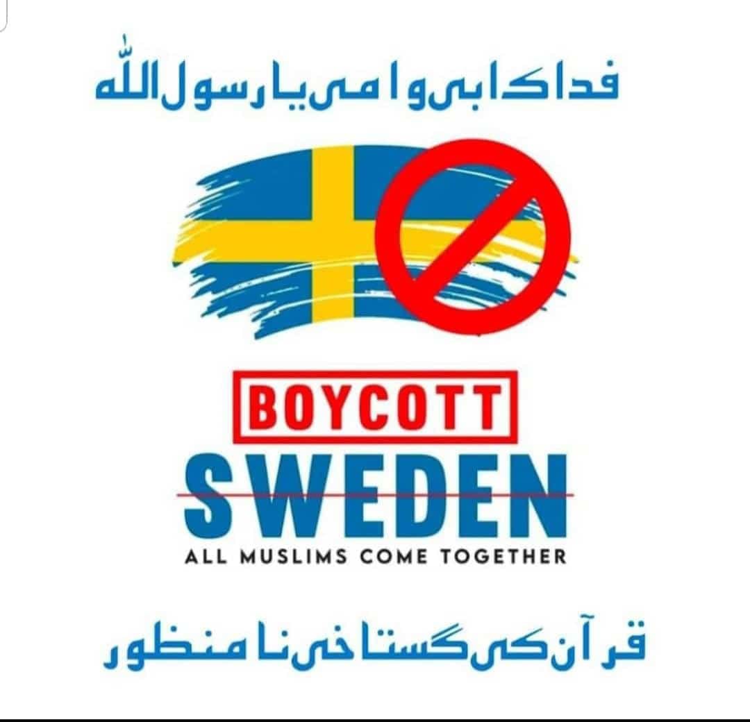 GuLGeGuL's tweet photo. #BoycottSwedishBrands
#Sweden #SwedenQuran #Swedish
#BOYCOTTSWEDEN
All #Muslims Come #Together
*#GuL #GuLG #RaMaY* https://t.co/dJk9mNR173