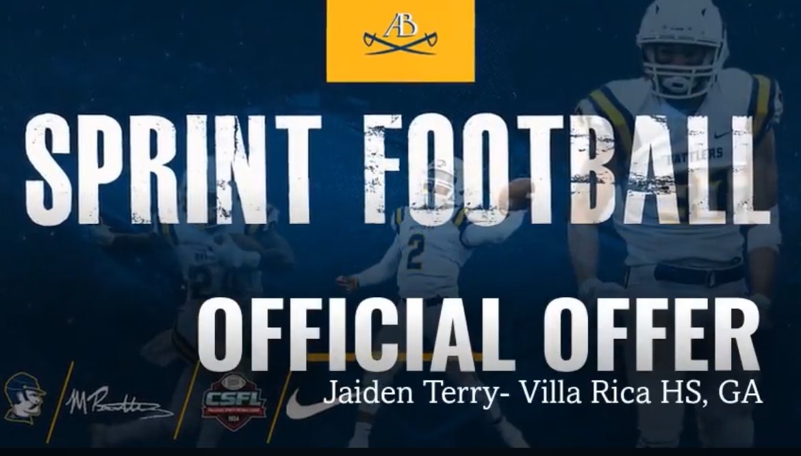Blessed to receive my first Offer from Alderson Broaddus University ! <a href="/LaquentinTaylor/">LaQuentin Taylor</a> <a href="/CoachBarron_/">Austin Barron</a> <a href="/_VRHS_Football/">Villa Rica High School Football</a> <a href="/NwGaFootball/">NwGa Football</a>
