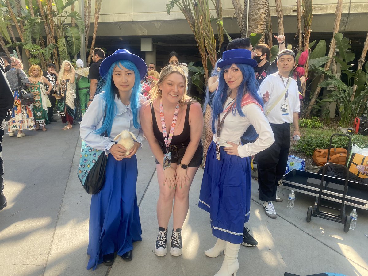 cloiboi's tweet photo. mabinogi ax meetup 🐑💙✨ @MabiOfficial @Nexon_America https://t.co/8mVBVmGPuT