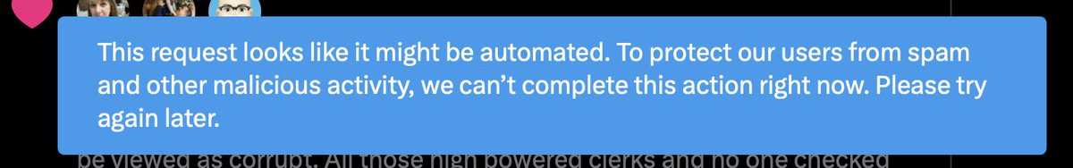 Switched to my other account.  Apparently I am suspected of being a bot