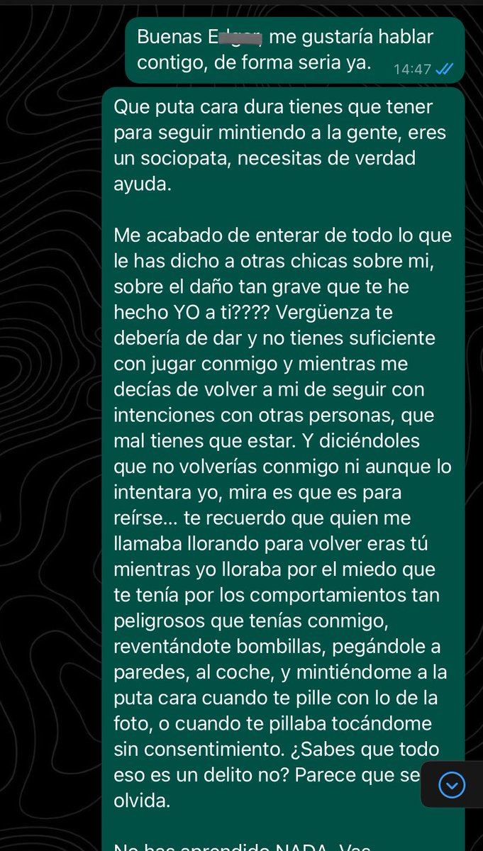 B_thle's tweet photo. tw/abuso

Se acabó, mi silencio no va a seguir siendo un lugar de confort para nadie. 

Hilo. https://t.co/iDJFs1aFVt