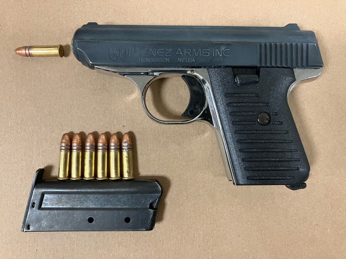NYPD46Pct's tweet photo. “Routine” Car Stop? No such thing.

Following their car stop and investigation our highly trained Neighborhood Safety Team arrested a subject who illegally possessed this loaded gun &amp; drugs. 

Peddling poison &amp; illegally carrying a gun on the streets of NYC? 
Not on our watch. https://t.co/YWKylZMX4y