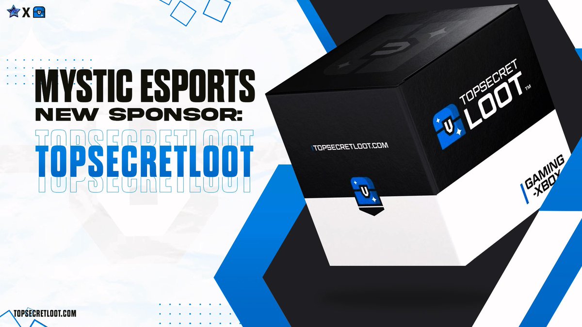MysticEsportsOP's tweet image. Mystic Esports™ is excited to announce the continuation of our sponsorship with @TopSecretLoot ! 🎁🌟

To celebrate, we will be sending ONE person who Likes &amp;amp; RTs the post above a TSL Mystery Loot Box! ✅

#MysticNation | #StayMystic ⚔️