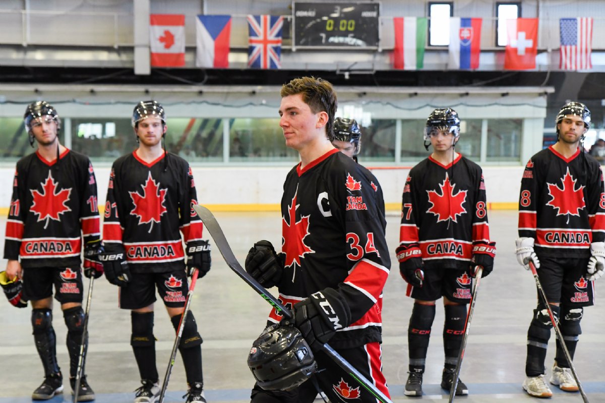 🥇 Congrats to Conner Roulette and Team Canada on their gold medal win at the ISBHF U20 Ball Hockey World Championship!

Roulette served as team captain and also had a hat trick in the gold medal game 🤩

#GoChiefsGo | 📸 via <a href="/OfficialISBHF/">ISBHF</a>