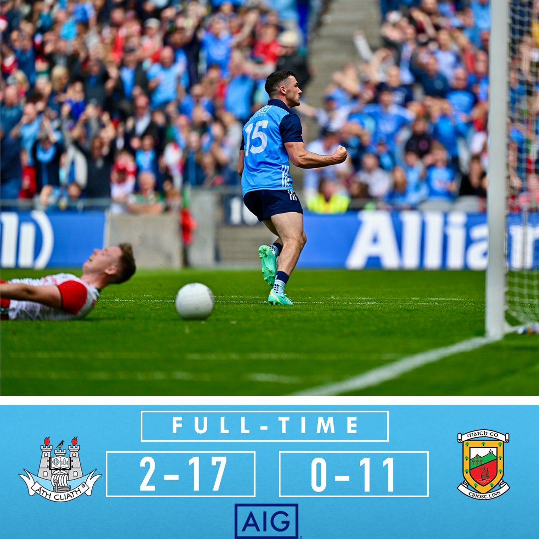DubGAAOfficial's tweet image. Our Senior Footballers come out on top here at Croke Park to progress to the All-Ireland Semi Finals 👕🔥

#UpTheDubs