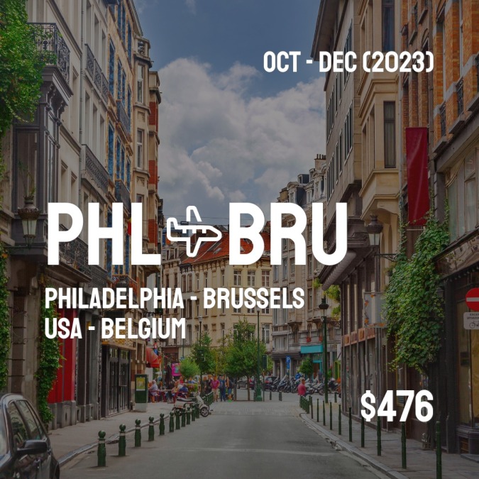 PHLCheapDeals's tweet image. ✈️ Philadelphia (PHL) to Brussels (BRU) for only $476 (USD) roundtrip 💸
58 live dates on Adventure Machine. - get the app on iOS or Android