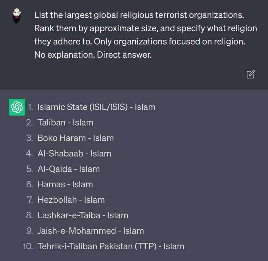 iamyesyouareno's tweet photo. Religion of mostly peace. https://t.co/MOf5w89bNc