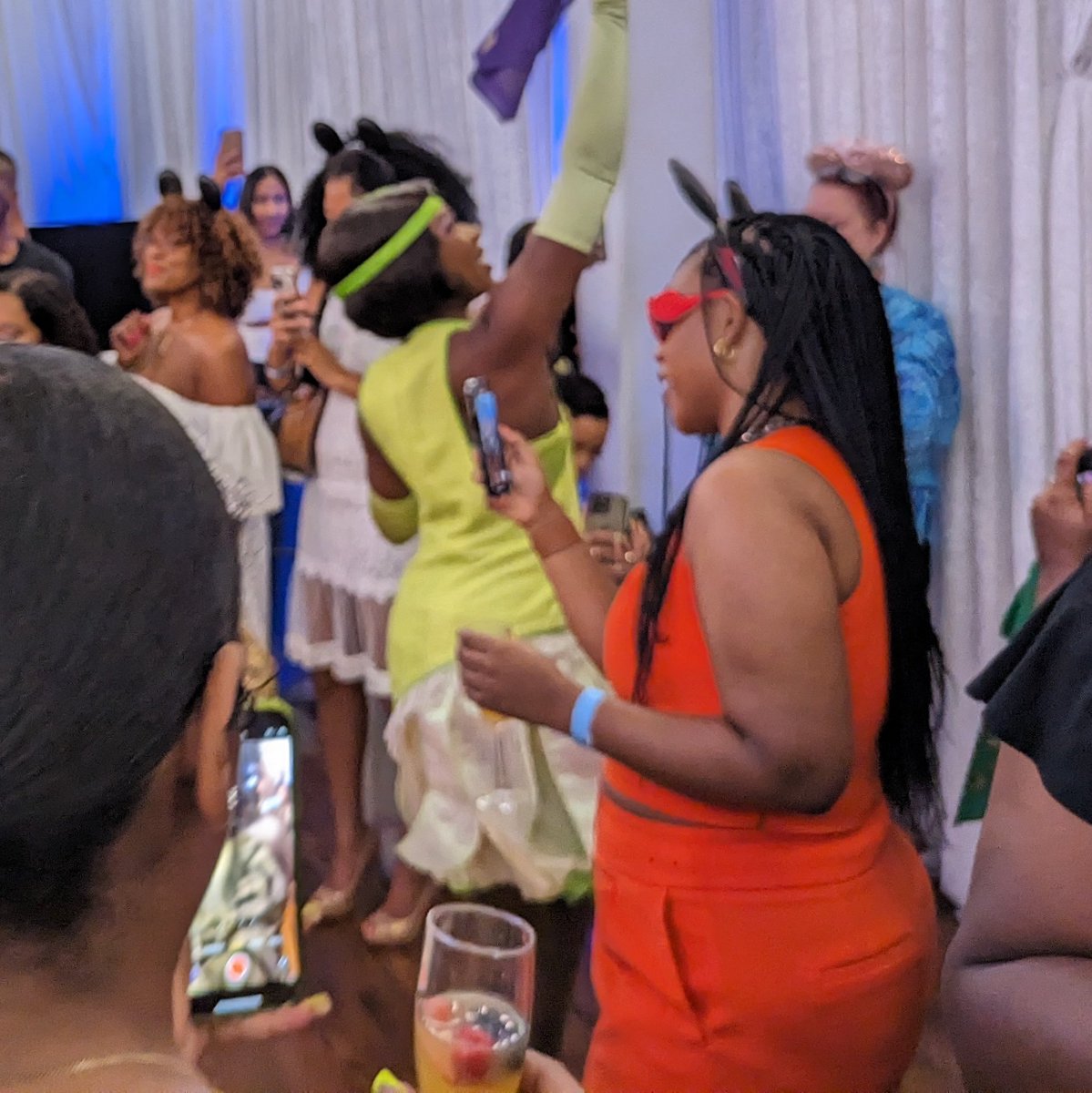 laughingplace's tweet photo. This morning we're at a @DisneyParks Brunch in NOLA during #EssenceFestival where Disney is launching their #DisneyCameToPlay marketing campaign. #DisneyxEssence https://t.co/5eqHYArVwi