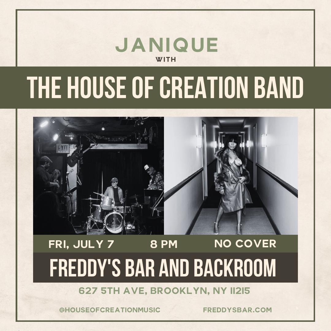 smondet's tweet photo. Janique with The House Of Creation, this Friday 8pm at
@FreddysBar1 https://t.co/I5eFYSmgF3