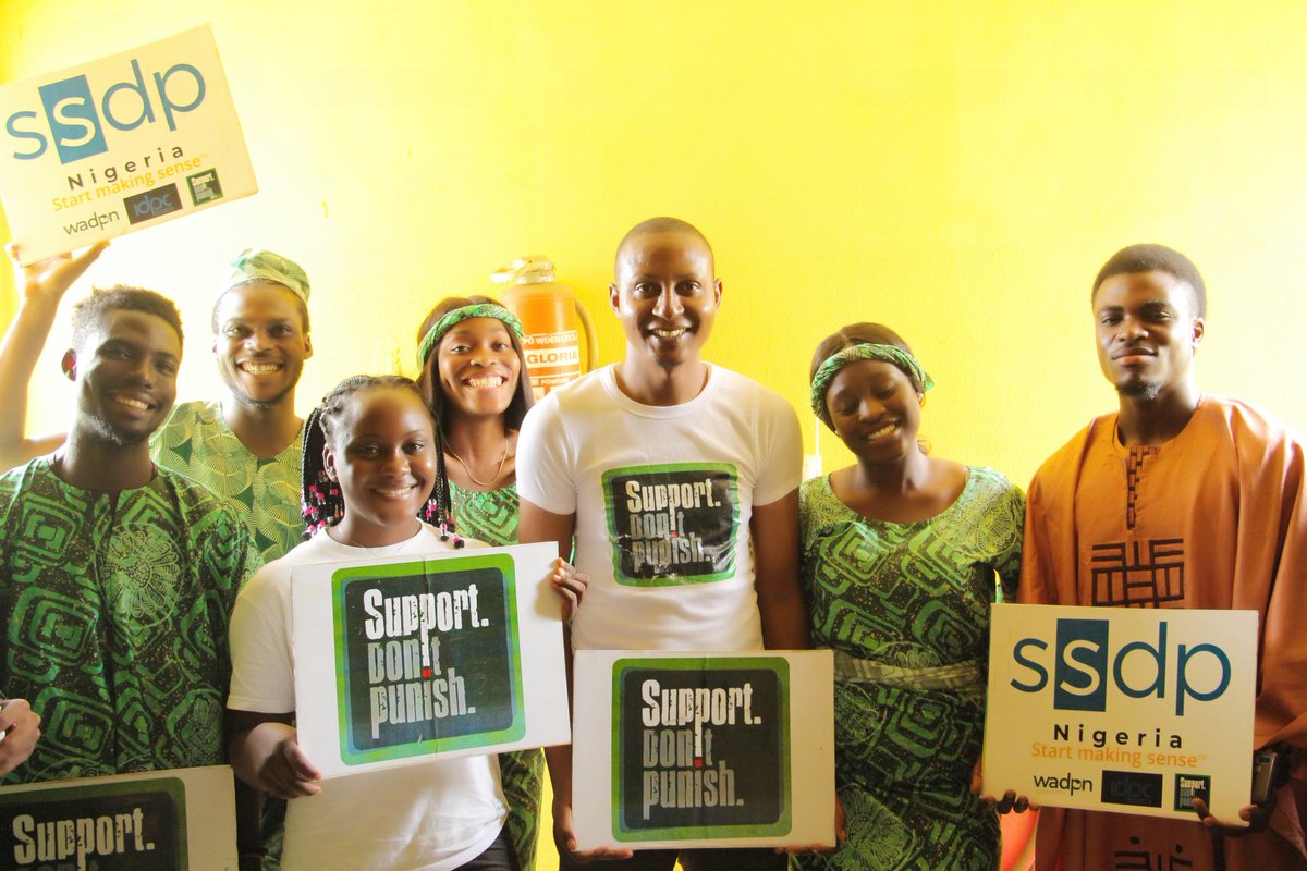 Olubash's tweet photo. There's an increasing need for young people's involvement in research &amp; #DrugPolicy making that promotes #HumanRights &amp; #PublicHealth through a genuine colaboration in the priority setting, design, &amp; conduct of research to advance #HarmReduction

#SupportDontPunish 
#SSDPNigeria https://t.co/KjYu7OkCFK