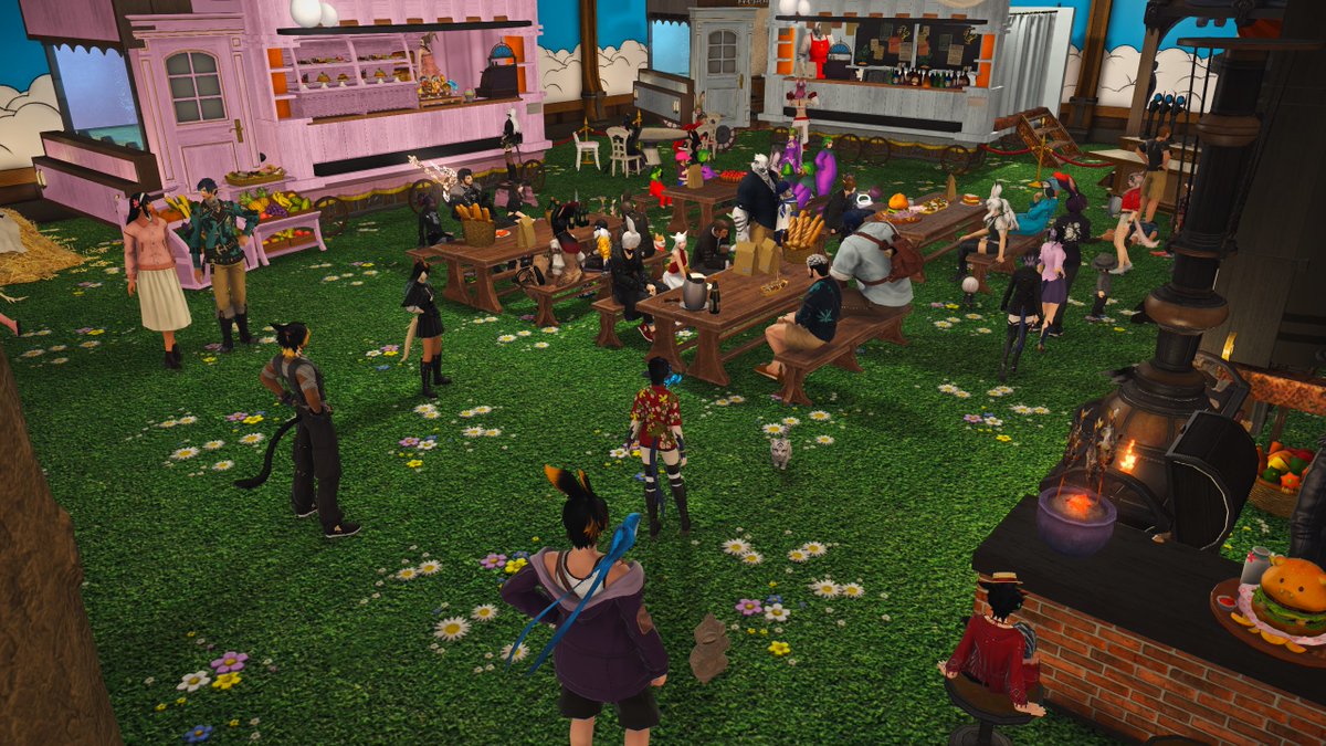 Tossed_Fish's tweet photo. Thank you all who showed up yesterday! Hope you had fun. #TheEstablishmentFFXIV #FFXIV https://t.co/PpvPJPrc50