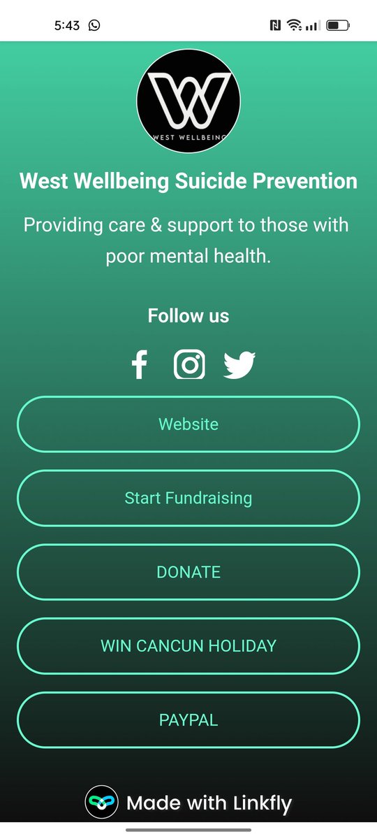 west_wellbeing's tweet photo. Check out our @Linkflyto page, its got all our details on it, including entry details for a chance to WIN an amazing trip to #Cancun 🏖️ https://t.co/o8wCVE0XAE