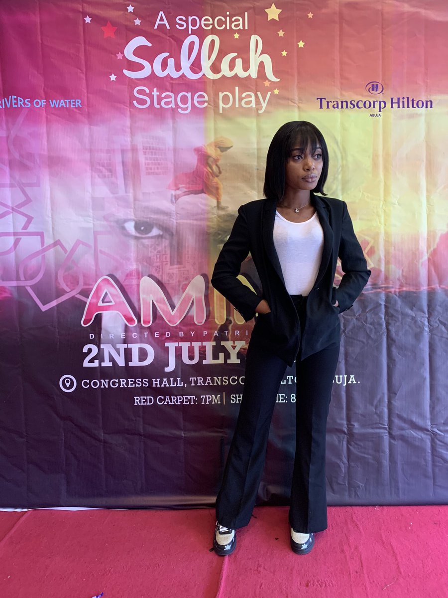 row_productionz's tweet photo. We LIVE on the Red Carpet @HiltonAbuja for AMINA proudly tour to you by @row_productionz https://t.co/sihfOnZ7Rw