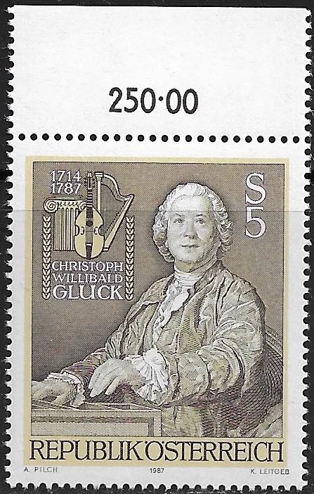 Composer Christopher Willibald Gluck was born on July 2 of 1714. Check out more July musicians birthdays here: themusicstamps.com/celebrating-ju…