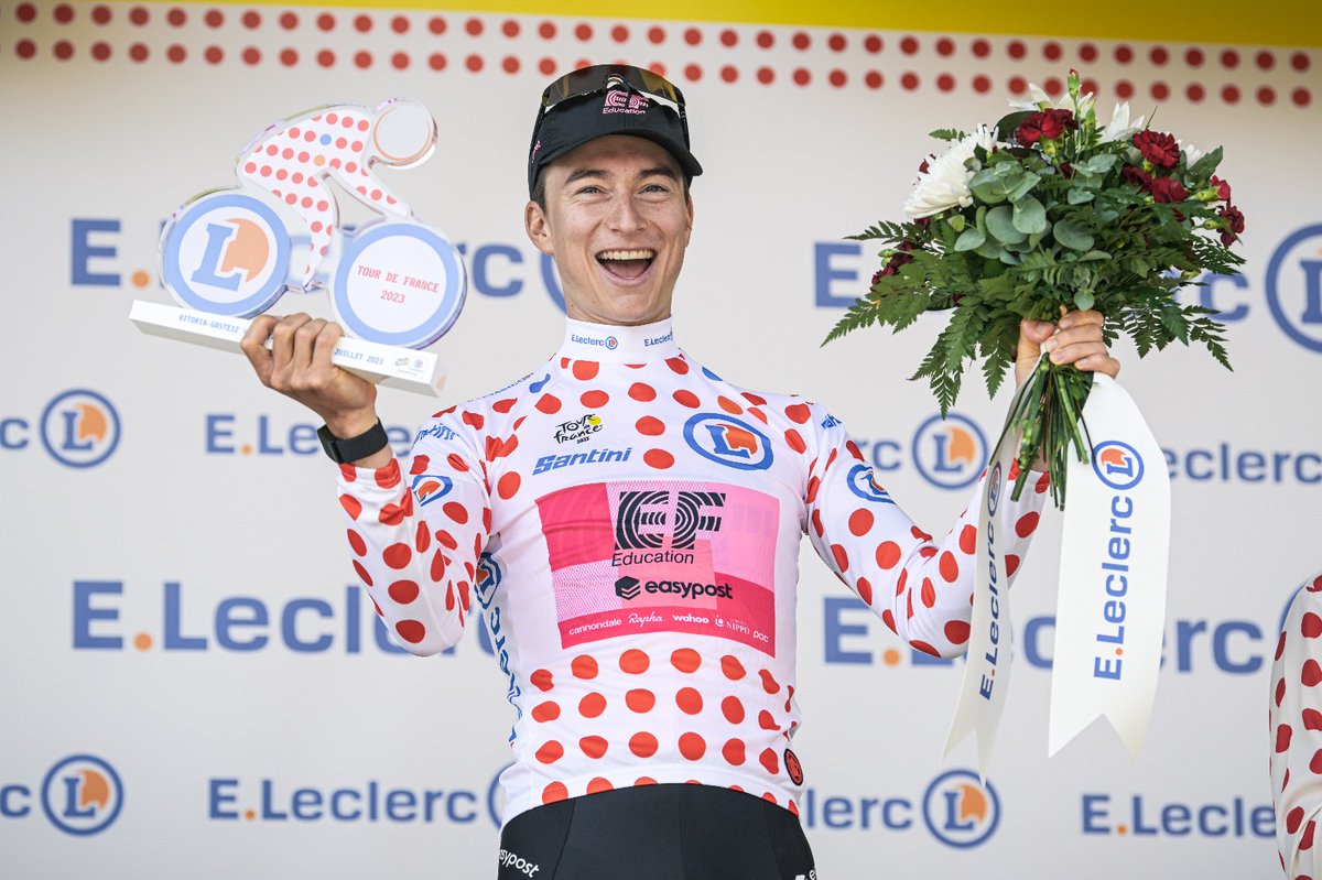 Maillot à Pois E.Leclerc (@maillotapois) on Twitter photo ⚪️🔴 RT & follow pour tenter de gagner un maillot à pois dédicacé par avec <a href="/SANTINI_SMS/">Santini Cycling</a>
⚪️🔴 RT & follow for the chance to win a polka dot jersey signed by <a href="/NPowless/">Neilson Powless</a> with <a href="/SANTINI_SMS/">Santini Cycling</a>
#TDF2023 ⚪️🔴 RT & follow pour tenter de gagner un maillot à pois dédicacé par avec <a href="/SANTINI_SMS/">Santini Cycling</a>
⚪️🔴 RT & follow for the chance to win a polka dot jersey signed by <a href="/NPowless/">Neilson Powless</a> with <a href="/SANTINI_SMS/">Santini Cycling</a>
#TDF2023