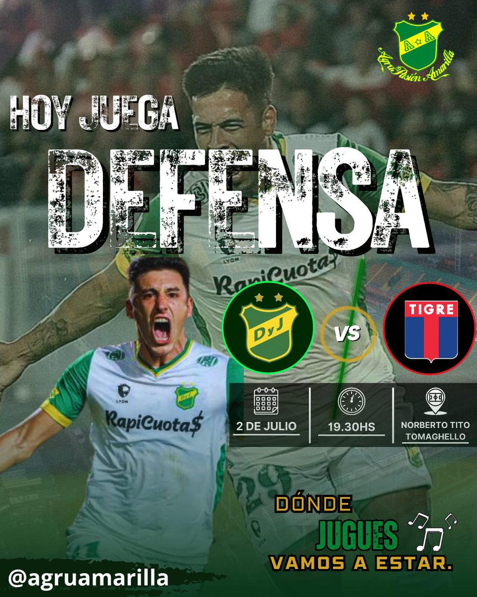 Hoy tarde noche en el TITO señores !!!!!!🏆🏆 💚💛💚
