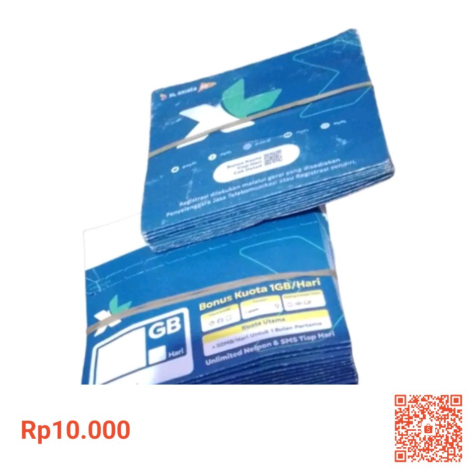 Saya menjual Perdana xl reguler murah. Bisa dijadikan nomer cantik. seharga Rp10.000. Dapatkan produk ini hanya di Shopee! shope.ee/3fZZn0800d?sha… #ShopeeID
