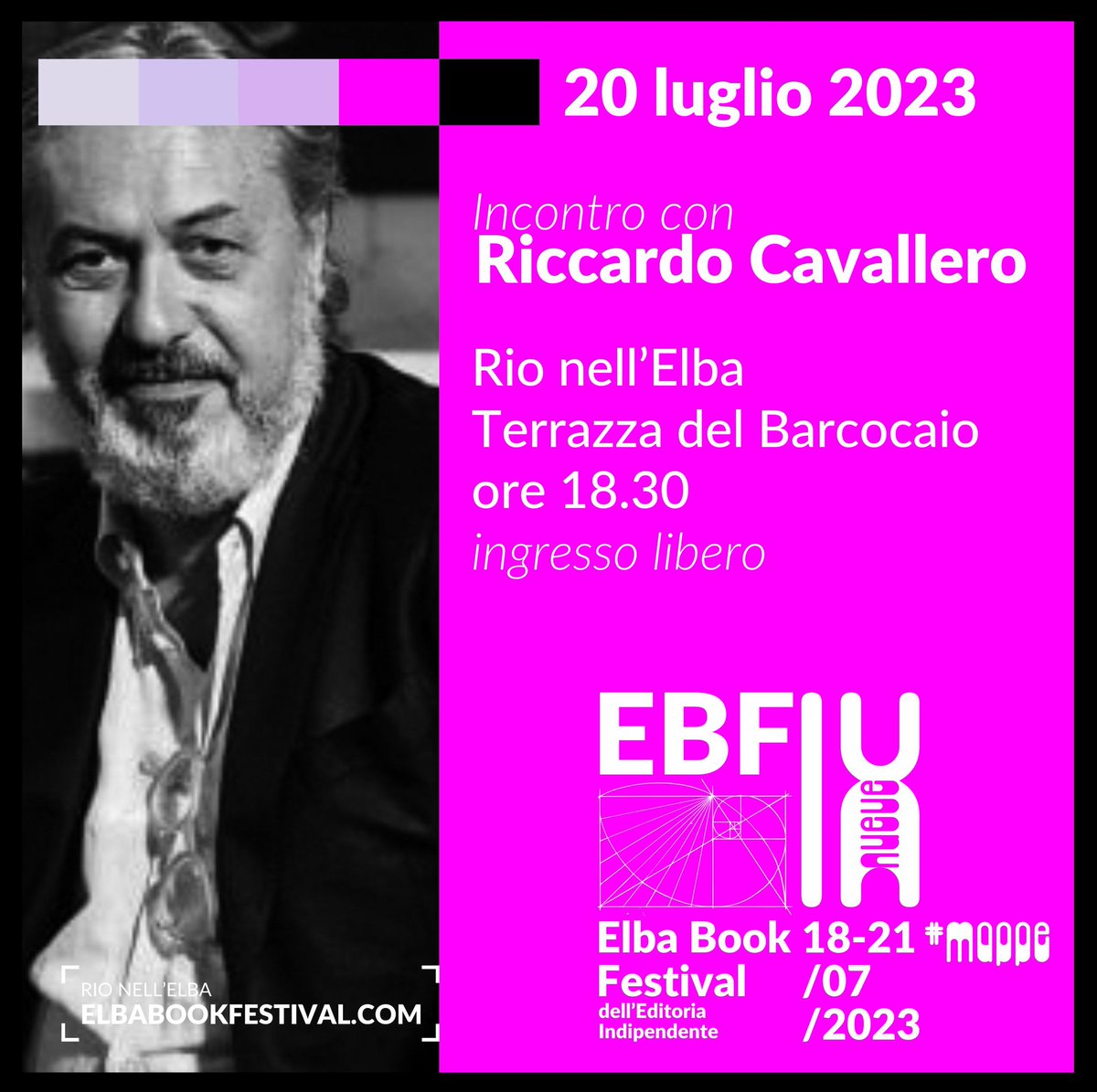 Il 20 luglio a Rio nell'Elba #ebf9 #Elbabookfestival #Elba #editoriindipendenti #libri #leggere #mappe