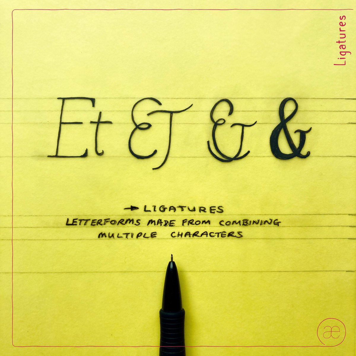 rachaeldunstan's tweet image. Ligatures
~
The journey from Et to &amp;amp;
~
#letters #lettering #et #ampersand #study #sunday #ligatures