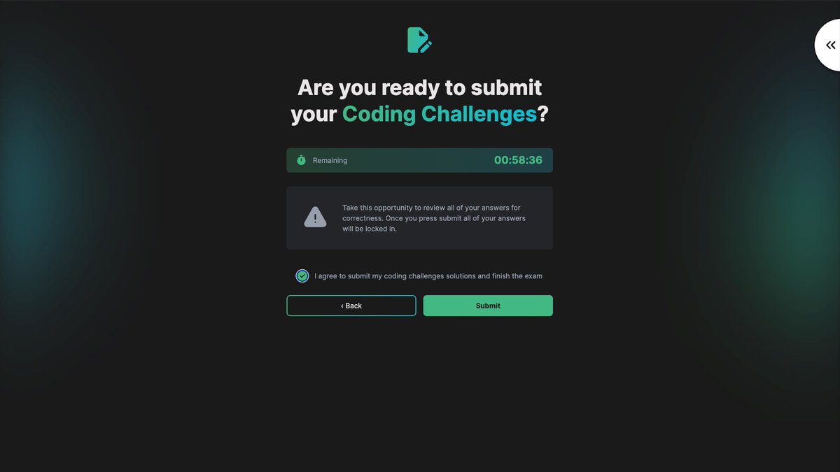 CertificatesDev's tweet image. Examination Preview Part 3 Bonus Reveal: Submission Review
Great news! You will be given an opportunity to review all of your answers for correctness before you click submit.
This is a valuable chance to catch any errors before submission!
#vuejs #vuejscertification