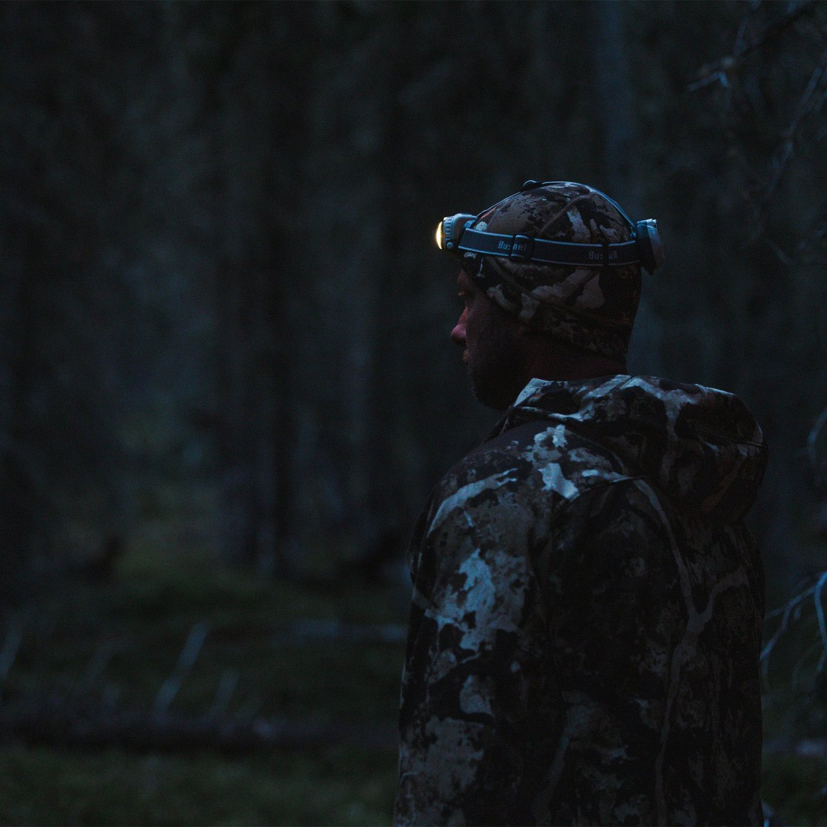 Bushnell's tweet image. Let there be light! A head lamp is the handiest device! #Headlamp #coolgadgets #safety #flashlight #headtorch