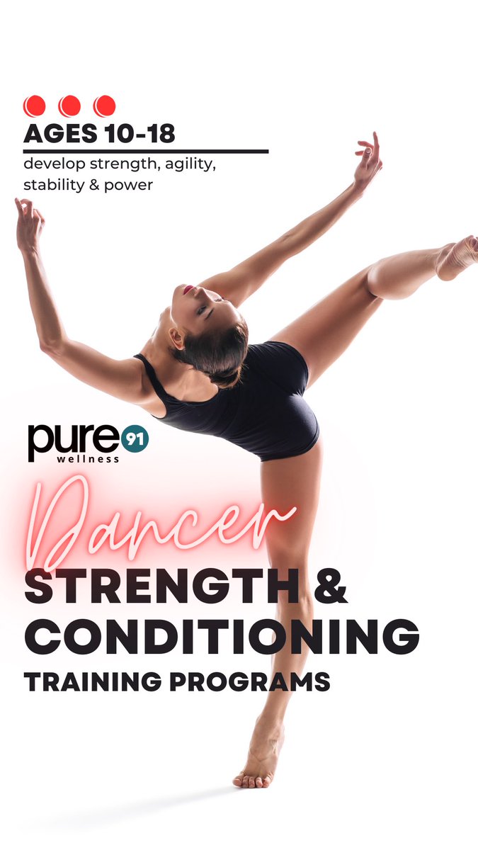 Exciting news for young dancers!Introducing custom strength training &amp; conditioning programs designed specifically for dancers aged 10-18. Enhance your technique, prevent injuries, and unlock your full potential on the stage. Get ready to elevate your performance to new heights!