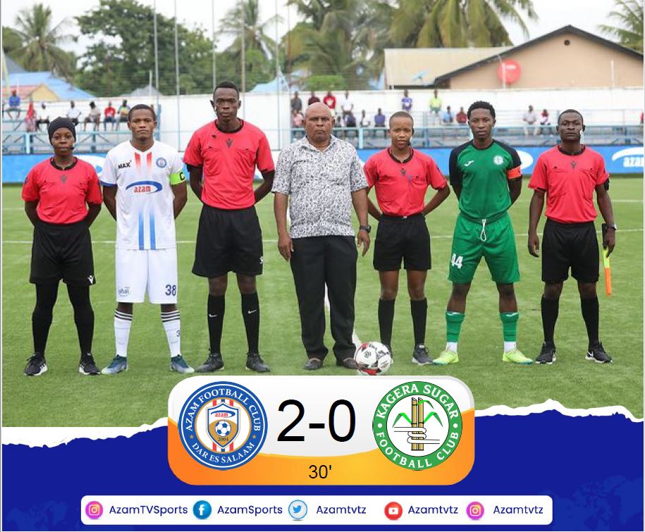 azamtvtz's tweet photo. 30’ | Mshindi wa tatu #U20PremierLeague

Azam FC 2-0 Kagera Sugar

Cyprian Kachwele 22' 27'

LIVE #AzamSports3HD

#U20PL #U20PremierLeague #U20PremierLeague2023 #LigiKuuYaVijanaU20 #LigiKuuYaVijana #AzamTV #Mshindiwatatu #AzamU20 #AzamFCKageraSugar https://t.co/KFVfwgKXvn