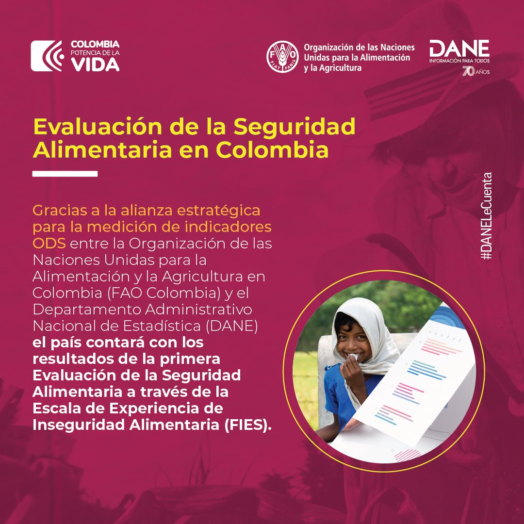 DANE Colombia tweet media