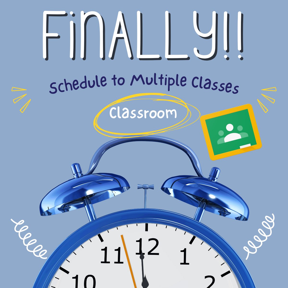 Finally! Schedule to Multiple Classes in Google Classroom - Teacher Tech 

alicekeeler.com/2022/03/22/fin… #googleEDU #googleClassroom