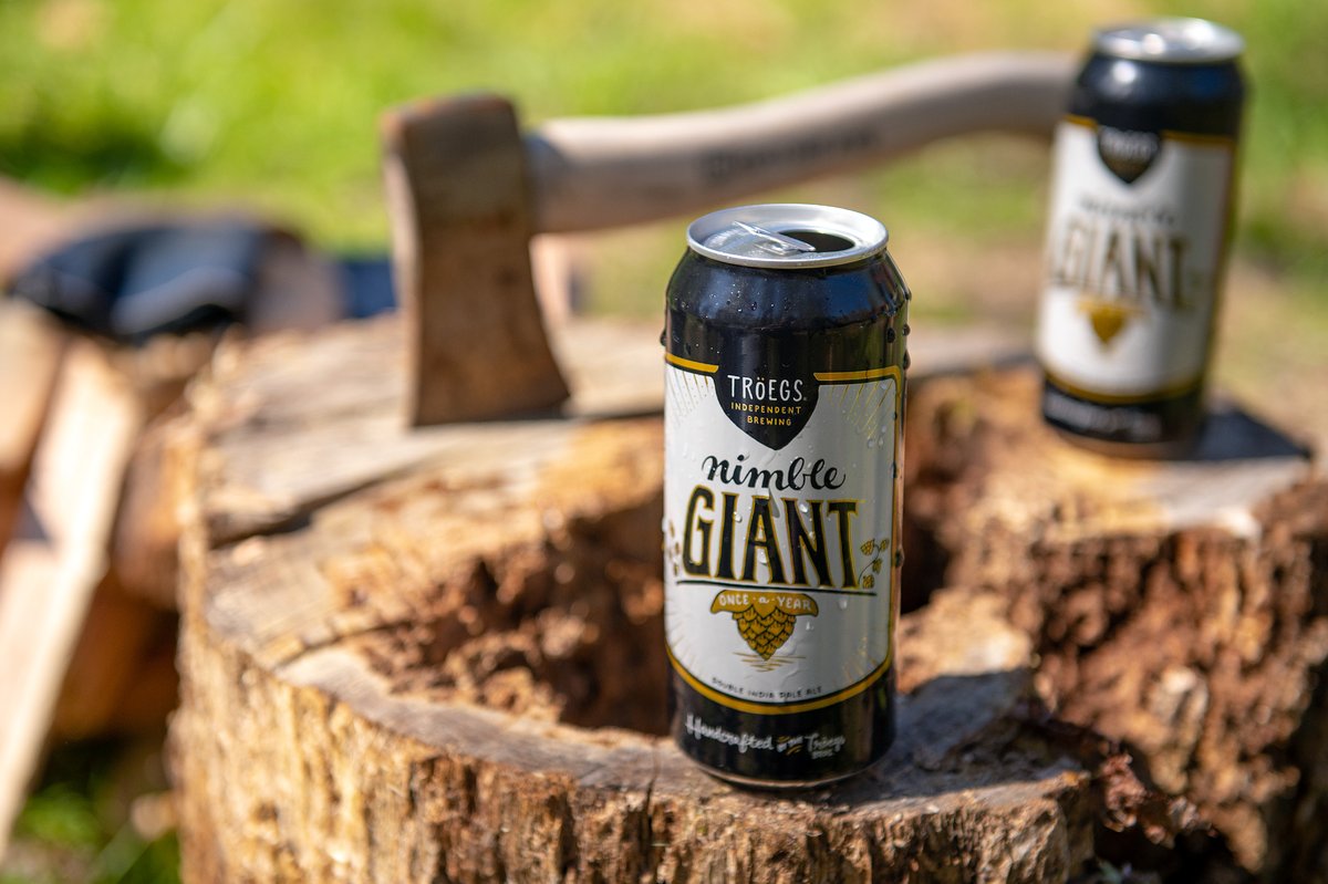 TroegsBeer's tweet photo. “As double IPAs go, you’ll have a tough time finding one as balanced and flavorful as Tröegs Nimble Giant. There’s a reason it’s so sought after every year.” Thanks to @UPROXX and Chris Osburn for the love! Behold the wonder for yourself at https://t.co/JFWBOgLKF1. #FindtheGiant https://t.co/NNmacUTHUQ