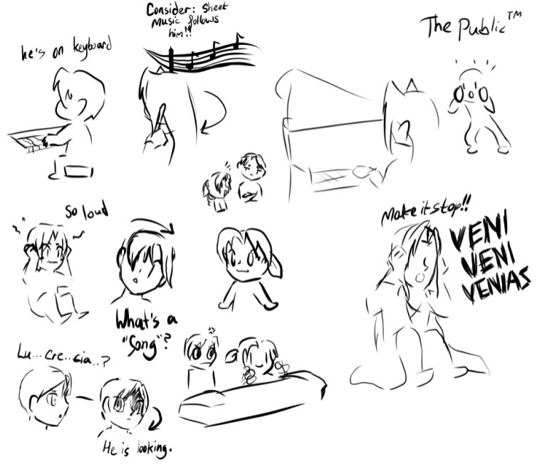 Some early sketches by <a href="/Winter_Doggo/">Winter Doggo</a> for my fic "Listen to the Cries of the Planet" for the #SephirothMiniBang. These were literally the first sketches he sent me after I completed the fic, and they're really cute! 

<a href="/SephirothEvents/">☄️Sephiroth Events🔥✨</a>
#SephirothEvents
archiveofourown.org/works/48017059