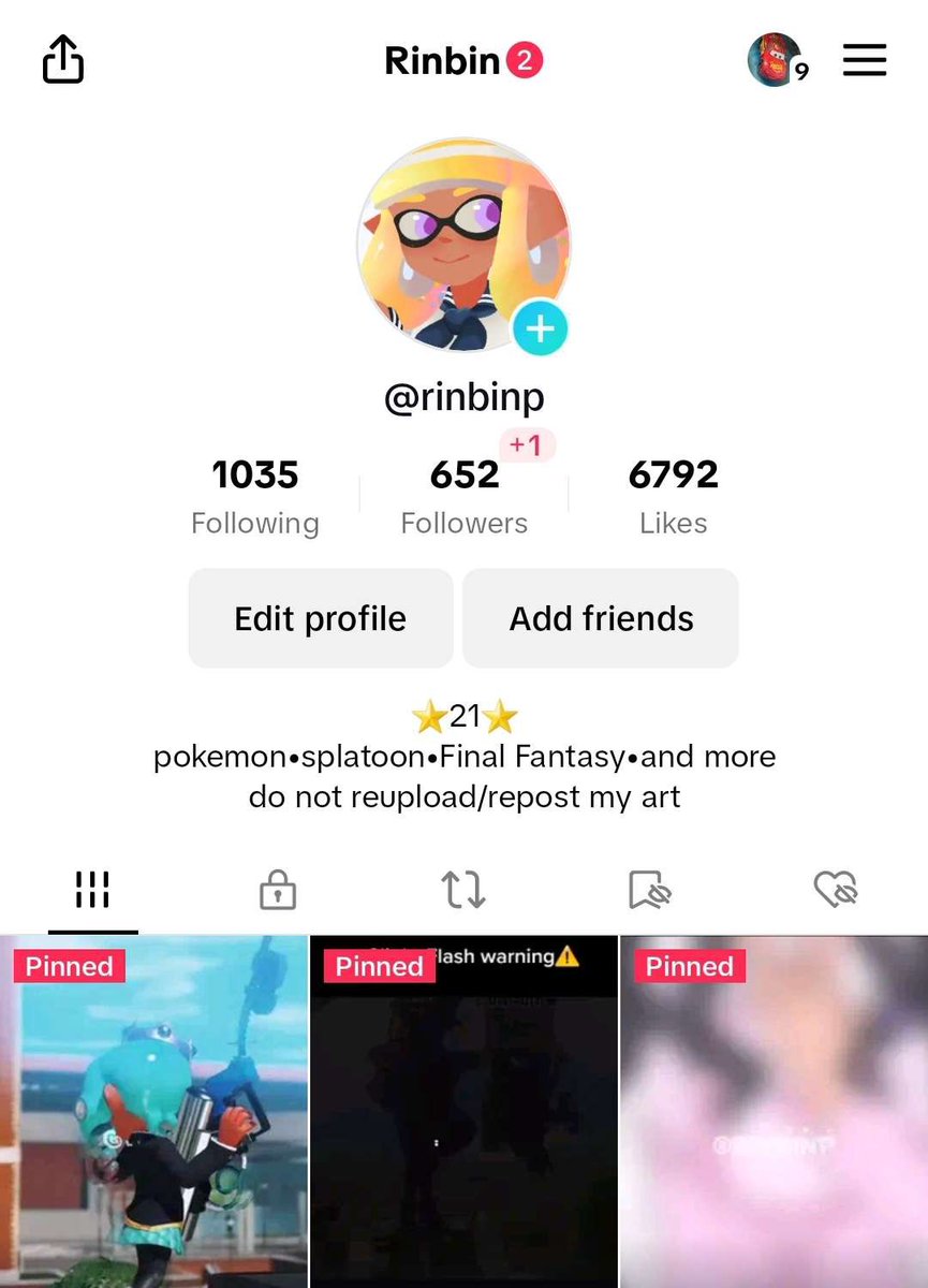 RinbinP's tweet photo. Since this app is falling apart here’s my TikTok and tumblr https://t.co/aPYSRufnIU
