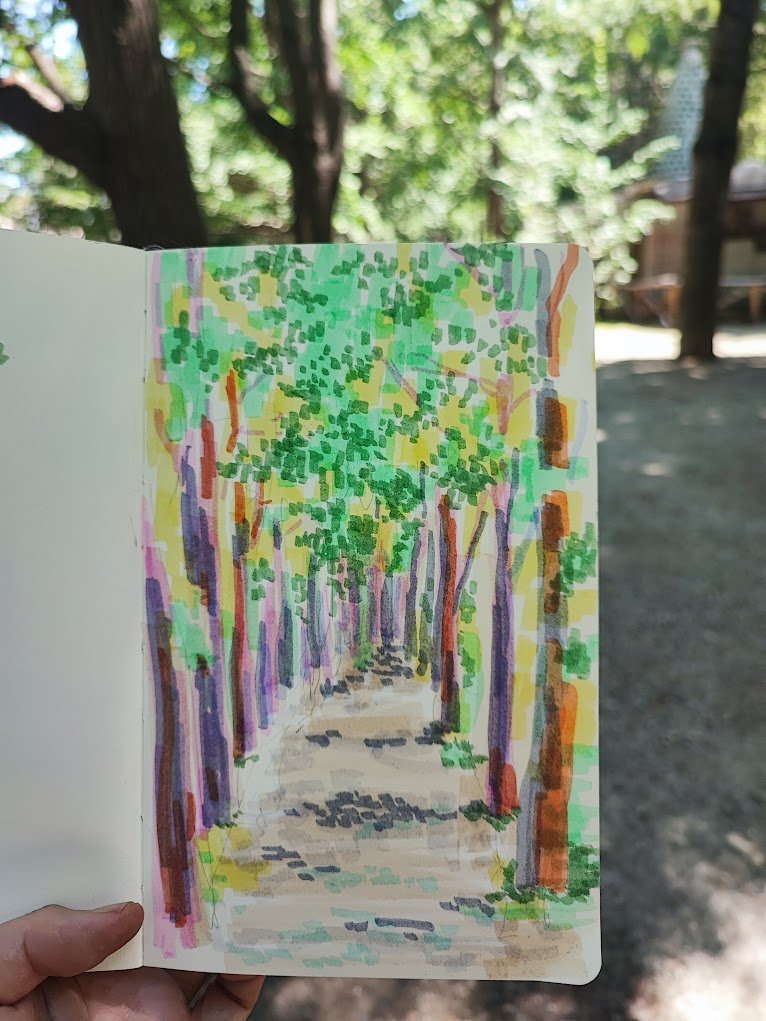 今日も楽しいスケッチでした https://t.co/kpubxxQjw1