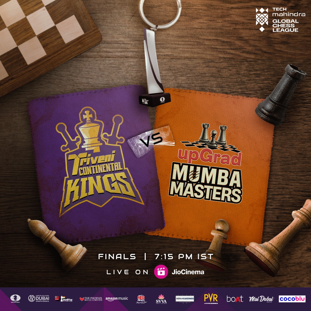 GCLlive's tweet photo. Are you ready???? 🥶

@trivenickings v @umumba 

#TCKvUMM #TheBigWeekend #GCL #GCLfinal #GlobalChessLeague #GCLonJioCinema #TheBigMove https://t.co/daZ765WwAr