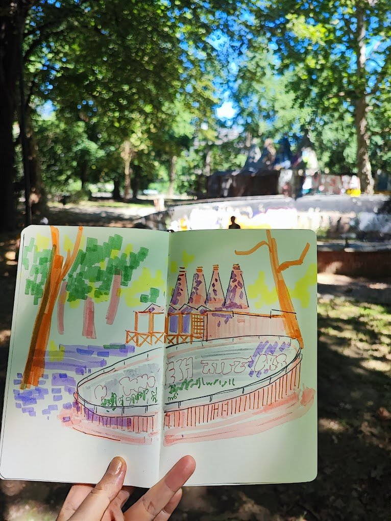 今日も楽しいスケッチでした https://t.co/kpubxxQjw1