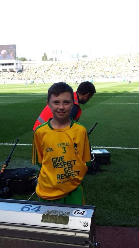 TirnanOgPdown's tweet photo. Contrary to popular belief, yesterday was not Oisín Conaty’s first day scoring in Croke Park😜 Thank you to Oisín, the @Armagh_GAA players, management and all volunteers.
You'll be back next year and we'll be back next year. 🧡🤍
#Ardmhacaabu #forclubandcounty https://t.co/HLgkZiJv7X