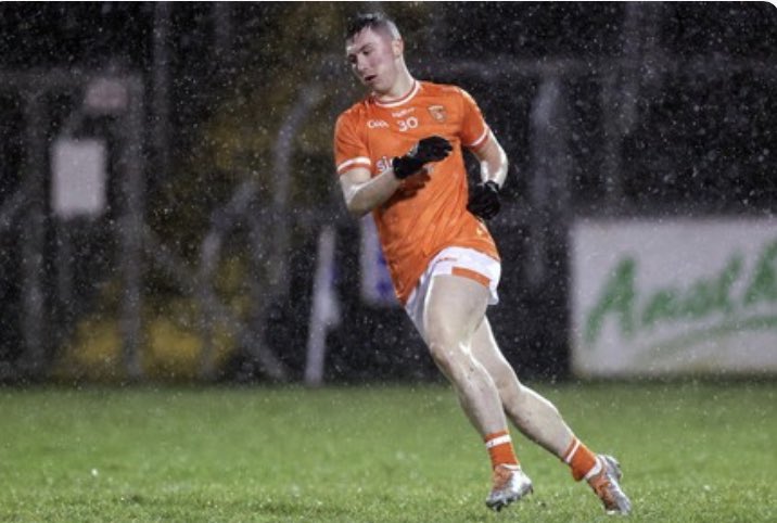 TirnanOgPdown's tweet photo. Contrary to popular belief, yesterday was not Oisín Conaty’s first day scoring in Croke Park😜 Thank you to Oisín, the @Armagh_GAA players, management and all volunteers.
You'll be back next year and we'll be back next year. 🧡🤍
#Ardmhacaabu #forclubandcounty https://t.co/HLgkZiJv7X
