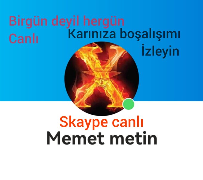 fotoyorum35's tweet photo. @cenk44296554 skype sizi ekledim görüşmek dilegi ile https://t.co/oHZQD4a9FT