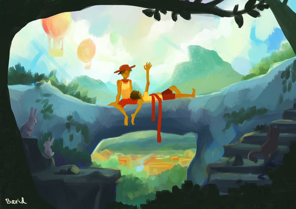 barthafiz's tweet photo. Deo and Cyrus
#conceptart #summersons #oc #digitalpainting #portfolioday https://t.co/22oIZxTrtn