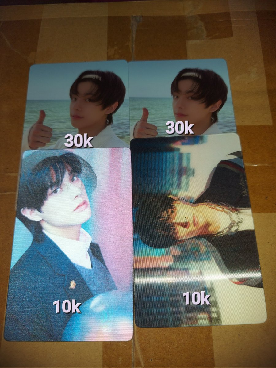 MelophileStuff's tweet photo. [WTS] 
CUCI GUDANG 
PC ENHYPEN 
INA

• UNDER 30k
• Take minimal 10 pc for incl adm and packing
• take minimal 5 pc not incl adm and packing
• Ada diskon apabila take lebih dari 10 pc and official freebies

Dom Palembang

#JAY #SUNOO #JAKE #SUNGHOON #wts #ENHYPEN https://t.co/Bh7Jt4Sjq5