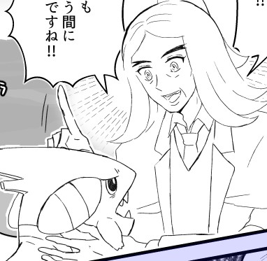 マル先輩描くのほんと上手になったと思うんだけど!wip 
