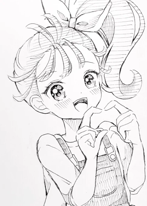 暑くなったらまなつちゃん描きたくなる…!!!🥰☀️🌺 