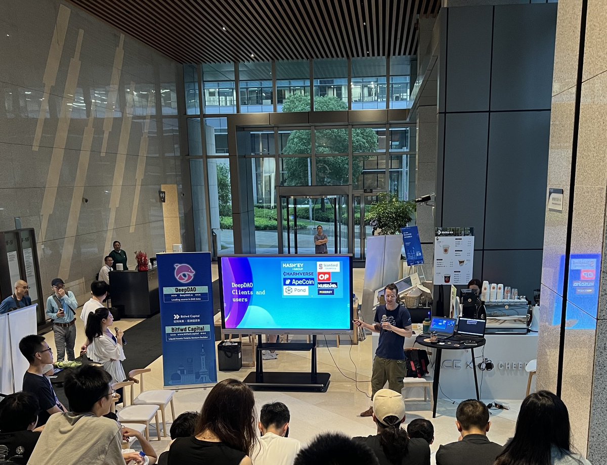 theyongkang's tweet photo. #DAO #SeeDAO #DeepDAO #zCloak #BlockchainEvent in SH. https://t.co/KNSDsoGksc