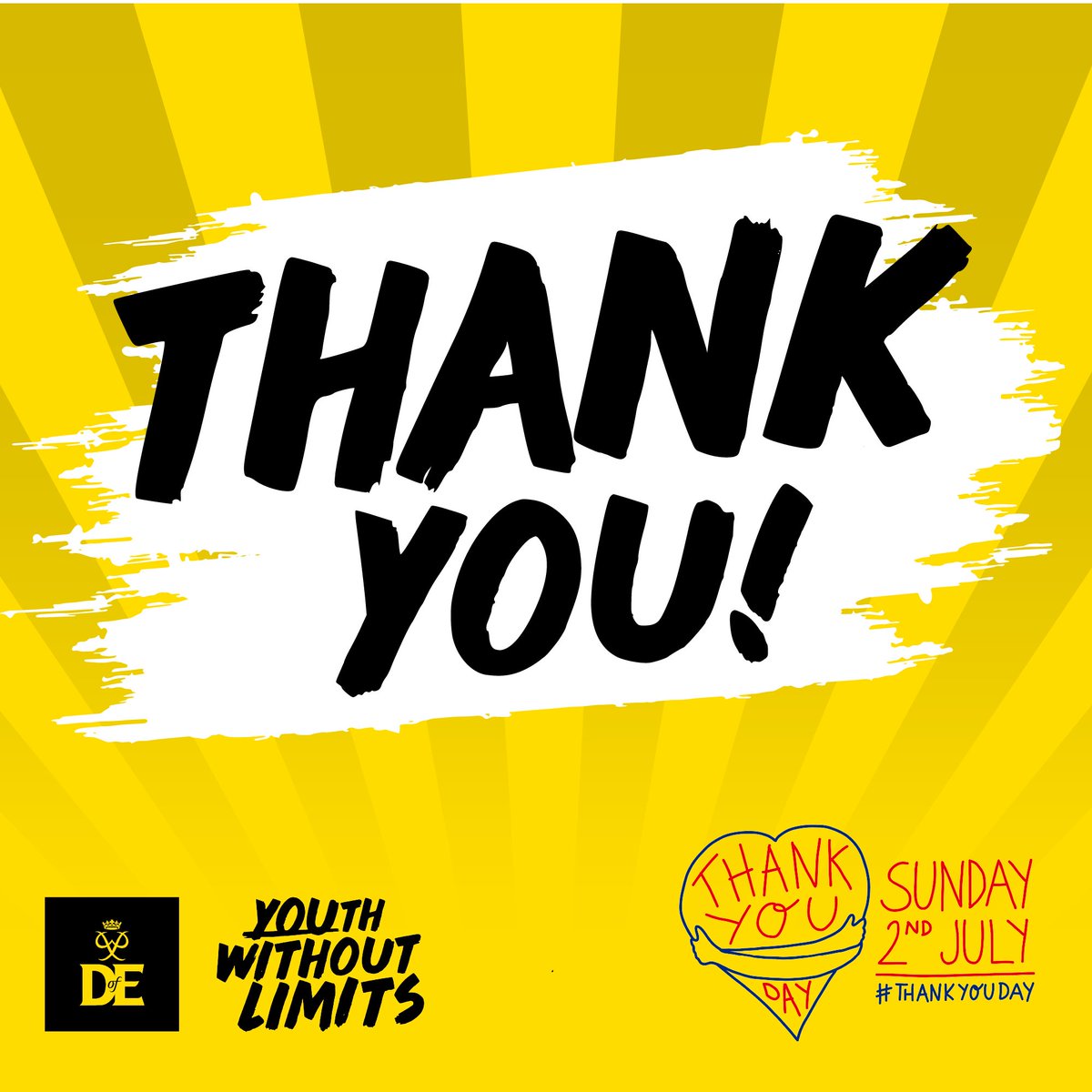 DofE's tweet photo. It’s #ThankYouDay! Today, we’re putting the spotlight on the Volunteers that make the DofE happen. Without all of you, delivering the Award to young people across the UK simply wouldn't be possible.

Thank you for helping young people build lifelong belief in themselves 💜 https://t.co/I3osWPcFHe
